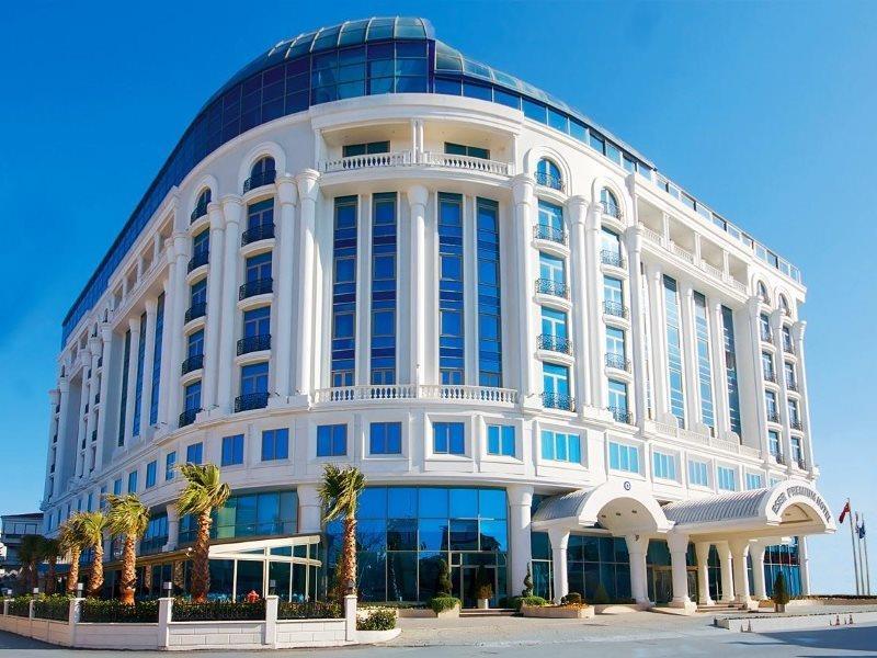 בויוקצ'קמג'ה Eser Premium Hotel & Spa מראה חיצוני תמונה Sheraton Baku